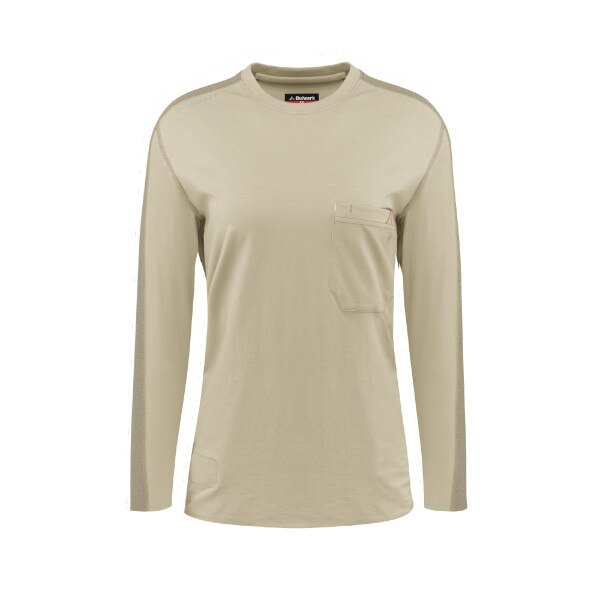 Bulwark Women's Flex Knit Tee in Khaki